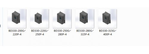 6种规格   BD330系列高性能矢量变频器