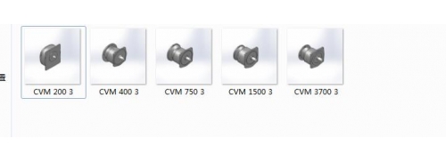 6种规格  CVM立式入力法兰齿轮减速机  马达减速机
