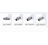 6种规格  QGK-I型中型齿轮齿条摆动气缸  摆缸