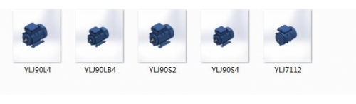 7种规格   B3型 YLJ  系列双值电容异步电动机   单相异步电动机